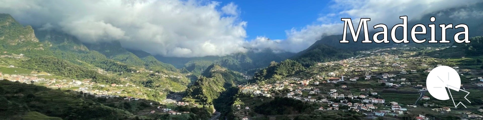 A photo of a village in Madeira