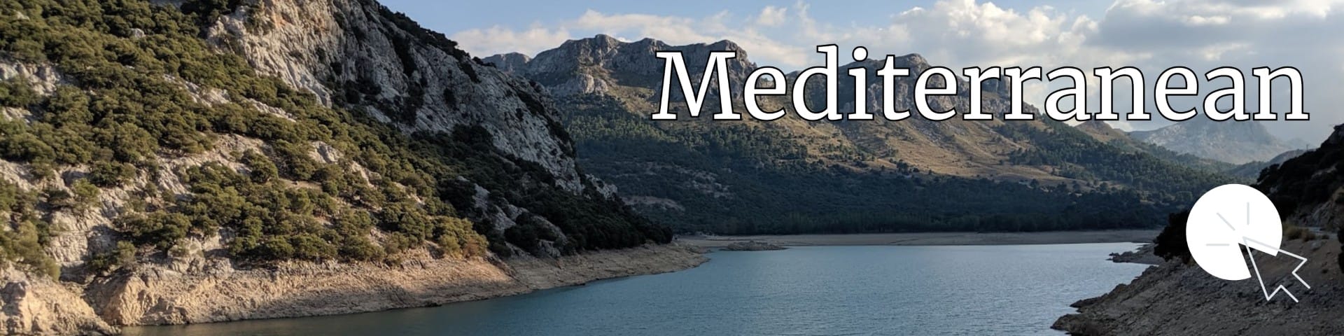 A photo of a lake in Mallorca